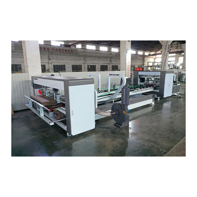 Food China Manufacture Quality Corrugated Full Automatic Cardboard Folder Gluing Machine