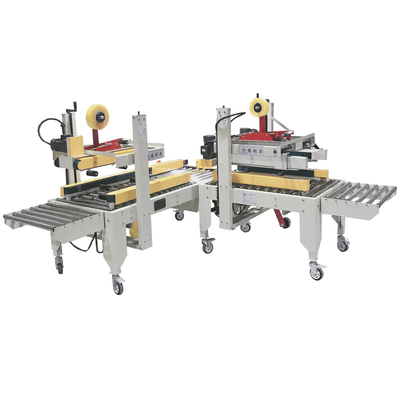 Monteur Semi-automatique adapté aux besoins du client de caisse de scelleur de machine de cachetage de boîte de carton de rendement élevé