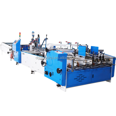 Machine inférieure de serrure de dossier semi automatique automatique de machine de Gluer de dossier de nourriture