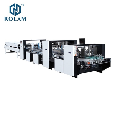 Automatic Food Digital Pizza Carton Box Folder Gluer Machine